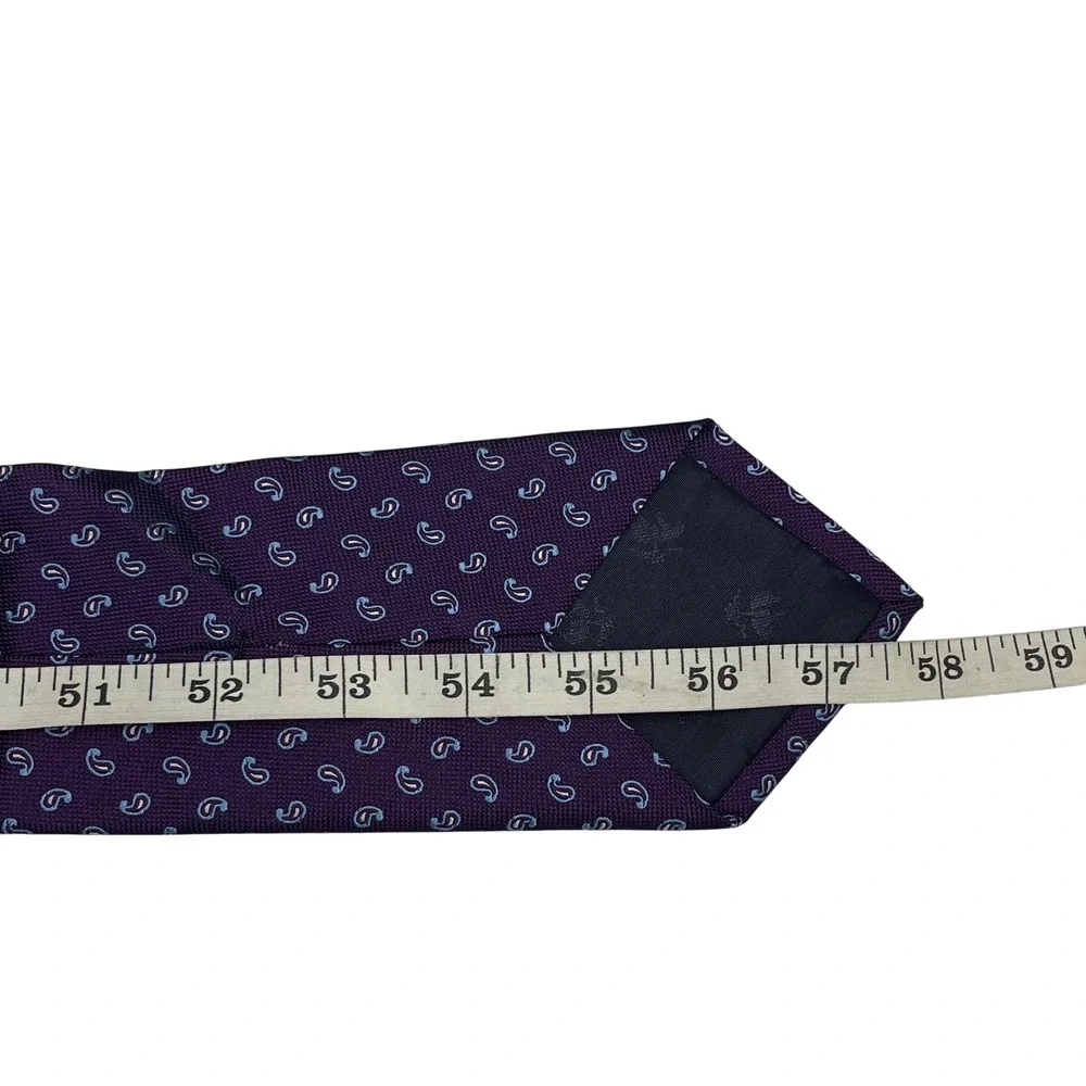 New‎ Brooks Brothers Mini Paisley Silk Blend Tie